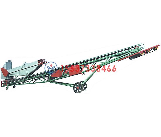 移動式扒谷輸送拋糧機