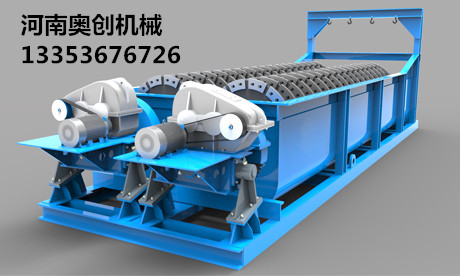 螺旋分級機精修圖 螺旋分級機精修圖