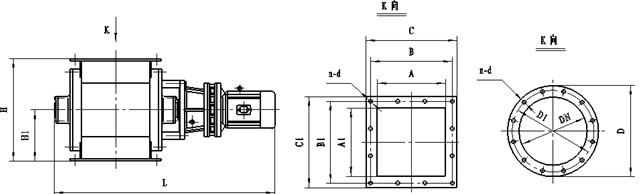 圖紙葉輪給料機