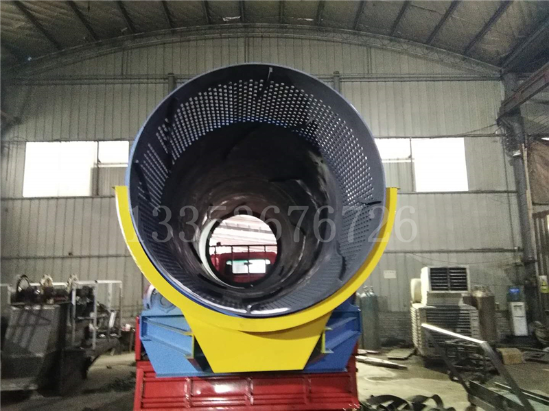 滾筒落砂機(jī)廠家裝車1